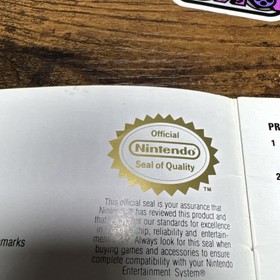 The Guardian Legend (Nintendo) NES Manual folleto de instrucciones solamente⭐