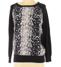 Joie Black Silk Blend sweater XS RARE HTF GORGEOUS