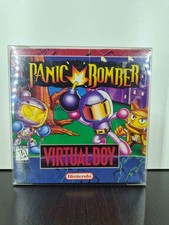 PANIC BOMBER NINTENDO VIRTUAL BOY 1995 NICE! CIB RARE TESTED
