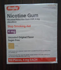 Rugby Nicotine Sugar free Gum