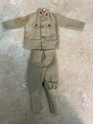 GI Joe Japanese Soldier Uniform Outfit 1964 Vintage  Hasbro