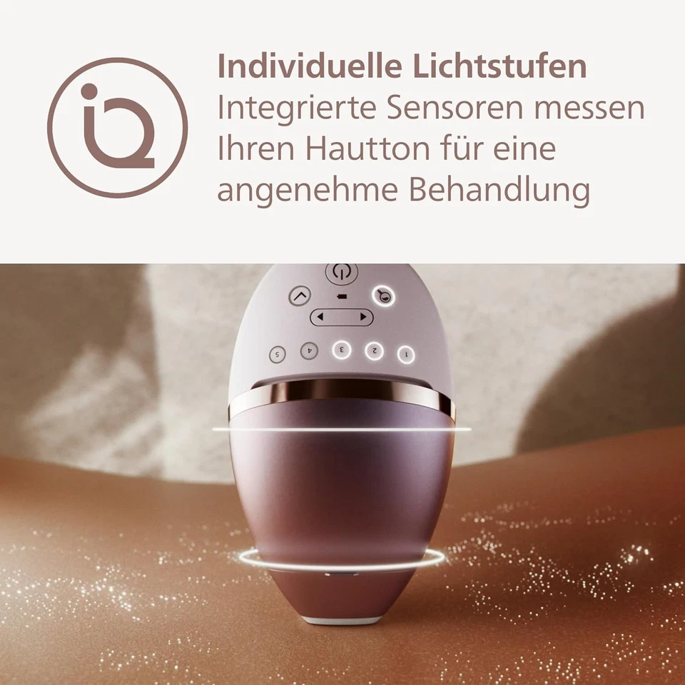 Philips Lumea IPL 8000 Series BRI948/00 Haarentfernungsgerät mit SenseIQ - Bild 3 von 4