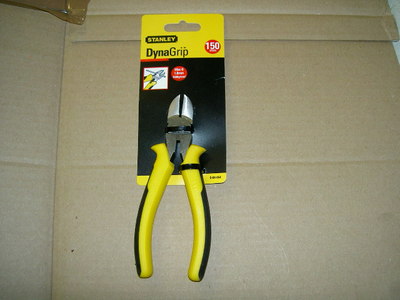 Stanley 0-84-054 Dynagrip Diagonal Cutting Plier 150mm new