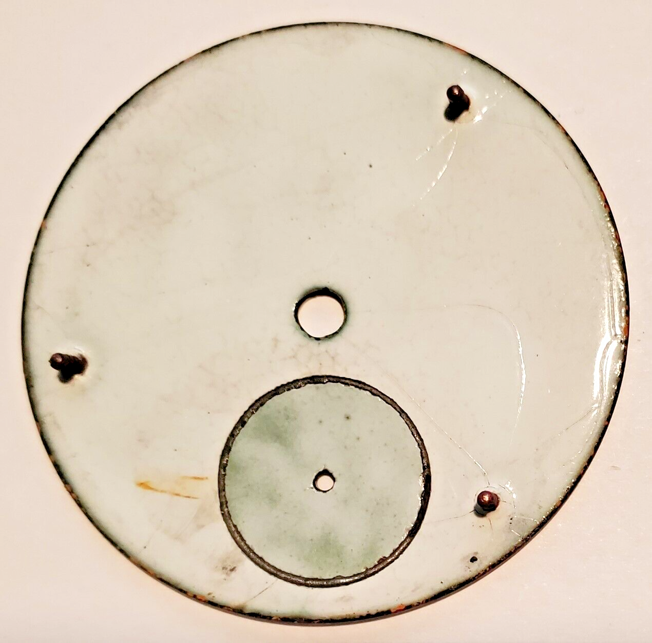 wA54 Vintage LOT OF 6 POCKETWATCH DIALS 16 18size w/ Feet Locations