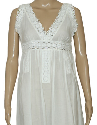 anthropologie sleeveless embroidered midi dress By Anthropologie Sleeveless Embroidered Drop-Waist Midi Dress with Scarf