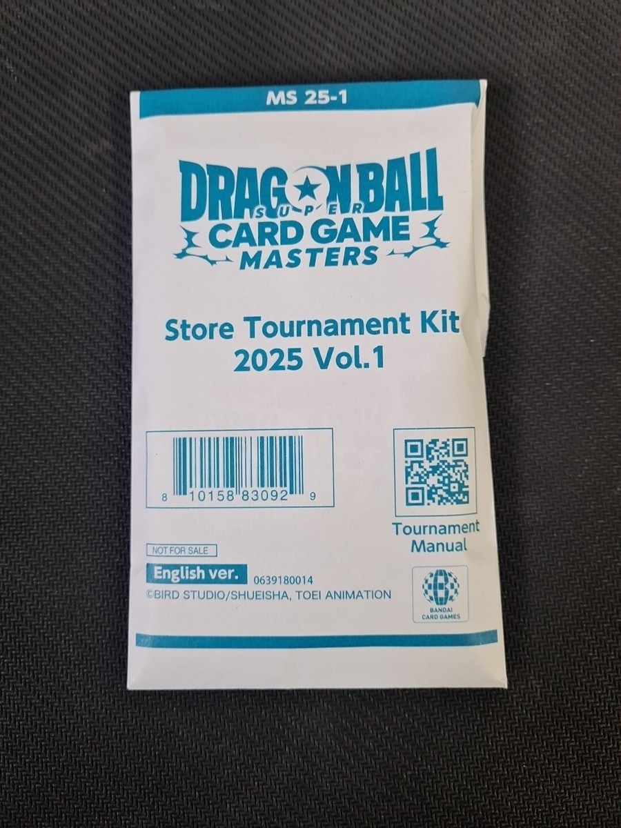 Dragon Ball Super Card Game: Fusion World Store Tournament Kit 2025 Vol. 1 (Sealed) Dragon Ball Z Action Figures Dragon Ball Super Card Game: Fusion World Store Tournament Kit 2025 Vol. 1 (Sealed) Dragon Ball Z Action Figures