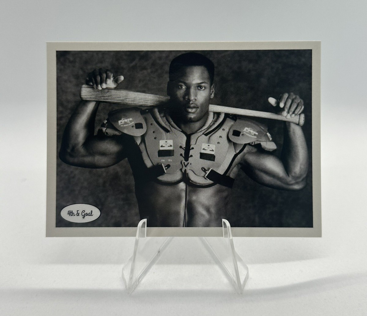 Bo Jackson - 1990 4th & Goal/Score STYLE Promo Oddball Card