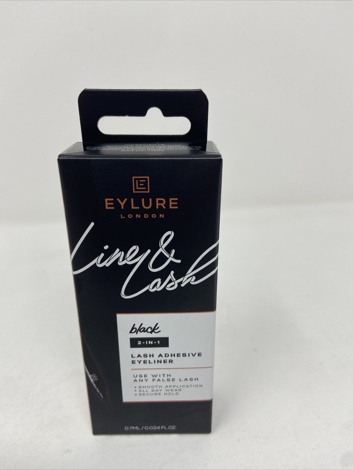 EYLURE Line & Lash Black Lash Adhesive Eyeliner USE WITH ANY FALSE LASH New