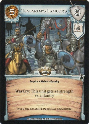 WARCRY SWORDS OF RETRIBUTION 2005 Individual Trading Cards - Foto 103 di 231