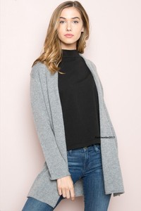 brandy melville cardigan grey