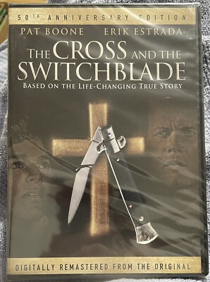 The Cross & The Switchblade NEW DVD 50th Anniversary Edition, Estrada, Boone