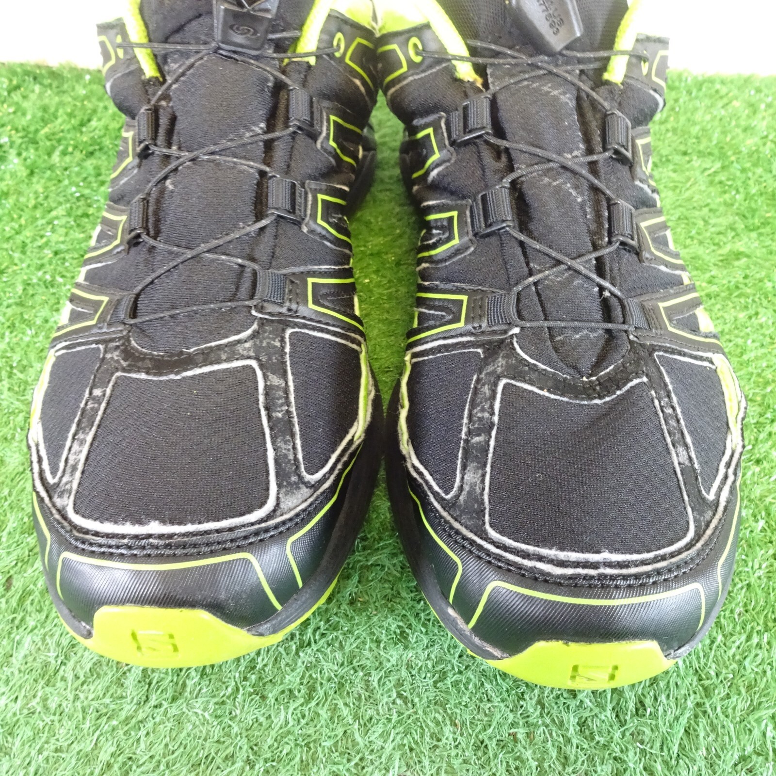 Scarpe da trail Salomon taglia 8 5 uomo nero verde scarpe da ginnastica escursionismo outdoor passeggio