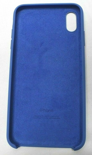 Funda de silicona Apple para iPhone XS Max - Azul Delft - Imagen 3 de 4