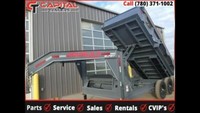 2022 Double A Trailers Gooseneck Low Profile DumpTrailer 83in.x16'21000GVW
