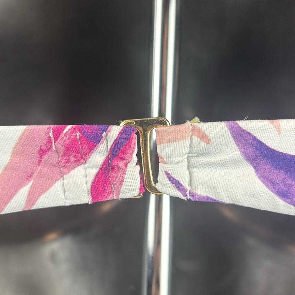 Mynah Small Leaf Pattern Bikini Top – Swimwear Su… - image 3