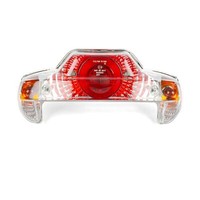 RüCklicht Mit Blinker Str8 Lexus WeißEs Klarglas FüR Yamaha BWS 50 NG Bis 1999