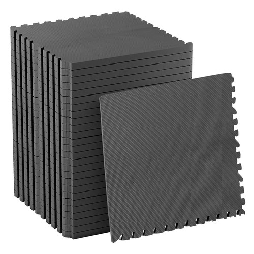 EVA INTERLOCKING FLOOR MATS SOFT FOAM GYM FLOORING MAT YOGA TILES 10 MM 60x60CM - Picture 9 of 24