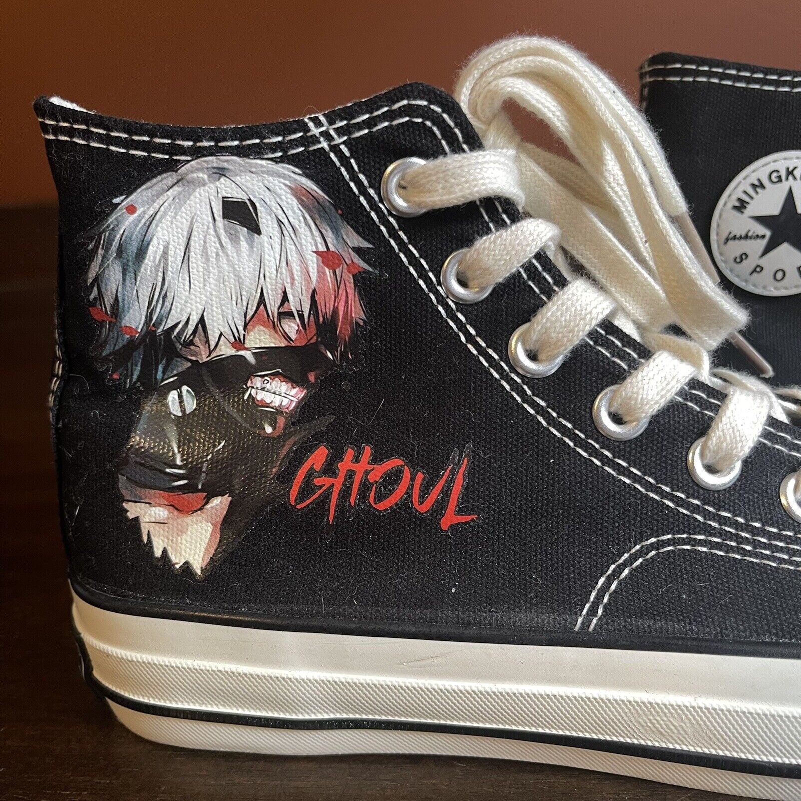 Tokyo Ghoul Ken Kaneki Hand painted skateboard Anime