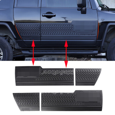For FJ Cruiser 2007-2020 Matte ABS Body Trim Door Panel Trim Protection Cover