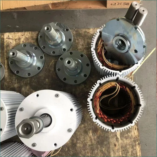 5000W 48V 300rpm Generador de Imán Permanente Tierra Rara NdFeB Alternador Trifásico - Imagen 10 de 20