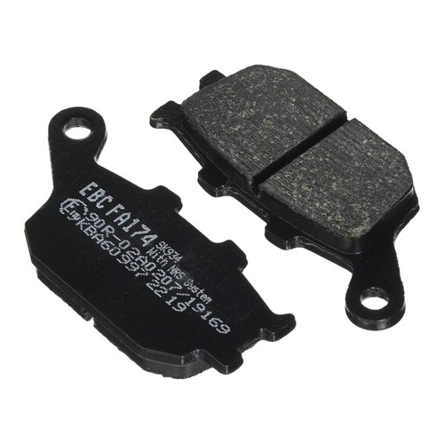 EBC Organic FRONT & REAR Disc Brake Pads For HONDA CBF600SA (ABS) (2008 to 2012) - Picture 8 of 10
