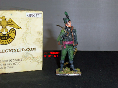 FIRST LEGION NAP0277 BRITISH 95TH RIFLES MAJOR METALL SPIELZEUG SOLDAT FIGUR