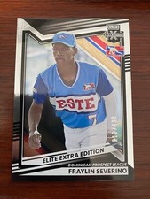 22 Elite Extra Edition DPL #195 Fraylin Severino /999 - Dominican Prospect