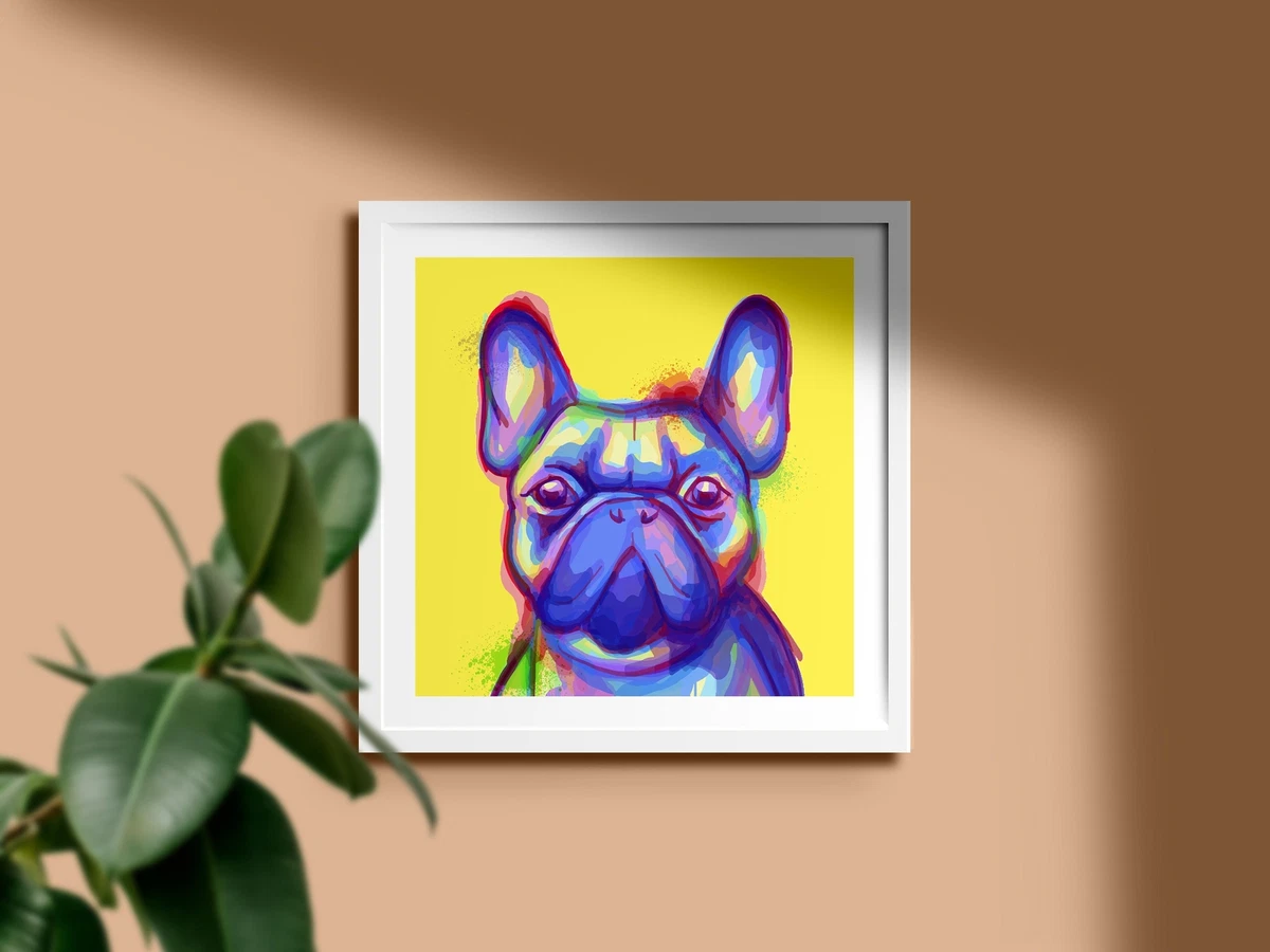 French bulldog hotsell pop art