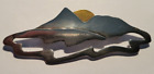 Vintage Taxco Mexico Solid Sterling Silver Pin 3.25" 15 grams