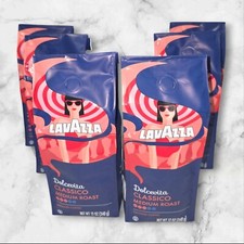 Lavazza Dolcevita Classico Ground Coffee SIX 12Oz Bag, Medium Roast. BBD 2026