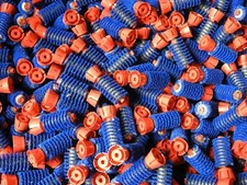 (10 pcs) 7/8" Tube Cleaning Brush 20 Gage Spiral Nylon Bristle for Condenser