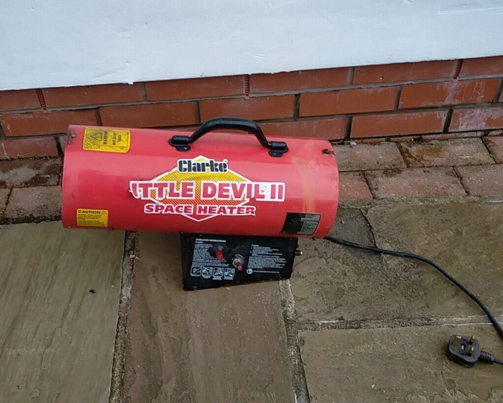 Clarke Little Devil 2 Space Heater PropaneGood working condition | eBay