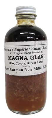 Magna Glan - Carman's 4 oz Jar Trapping Supplies Fox Coyote Bobcat
