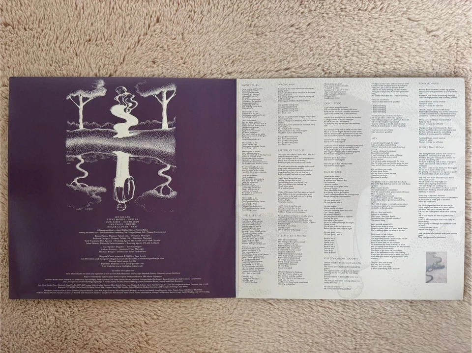 DEEP PURPLE Rapture Of The Deep 2LP Marbled Purple/White US 2005 Eagle NEAR MINT - Image 4 of 4