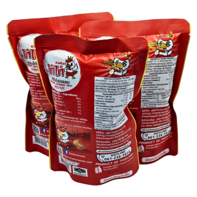 Kaikai Crispy Fried Chicken Skin Thai Snack Original Flavor Party