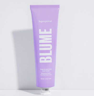 Superpower Blume Pore Clarifying Clay Mask Full Size 2.5 oz