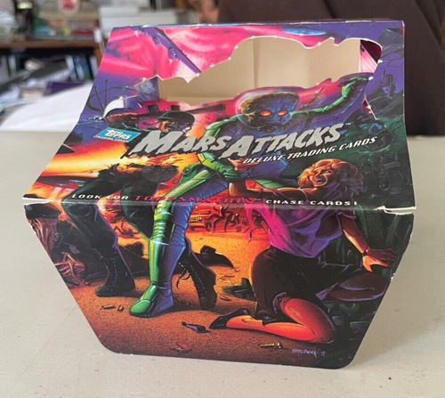 Mars Attacks! Cards - 1992 - full set ( 0-99) plus box, read description - Picture 2 of 16