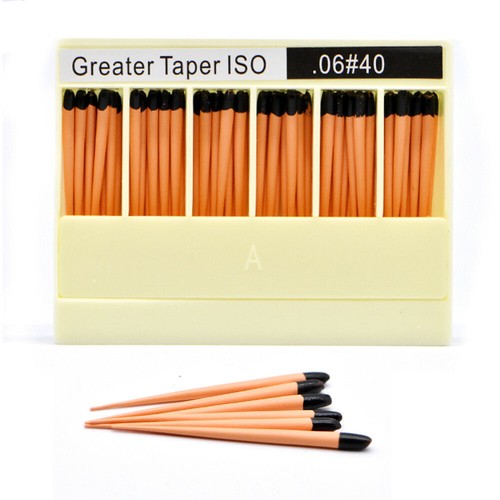 60Pcs/box Gutta Percha Points Dental Endodontic Root Canal 0.06 Taper All Sizes - Picture 23 of 32