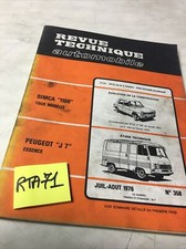 Revue technique Peugeot J7