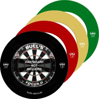 BULL'S Quarterback EVA Dart Board Surround Wandschutz Schutzring Farbauswahl