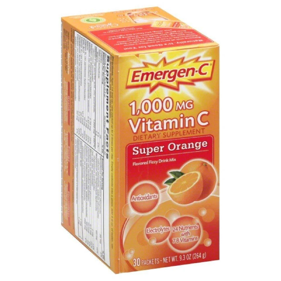 ALACE EMERGEN-C Super Naranja 30 PKT 10 Pack Foto 3 de 4