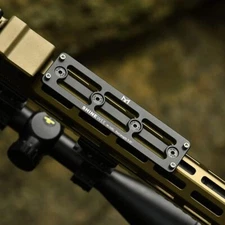 MLOK Arca Rail Tripod Mount Adapter for Rifle Tripod Ballhead Quick Release Plat