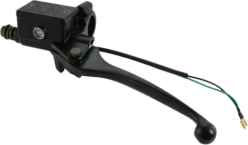 22mm Links Bremspumpe Bremszylinder Bremshebel Schwarz Für Fit Roller Motorrad - Bild 2 von 4