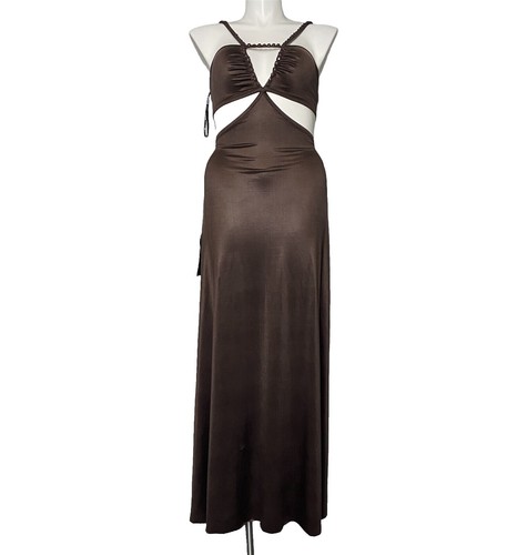 black crepe long sleeve dress Long Sleeve Knit Crepe Mesh Illusion Column Dress In Black main image 1