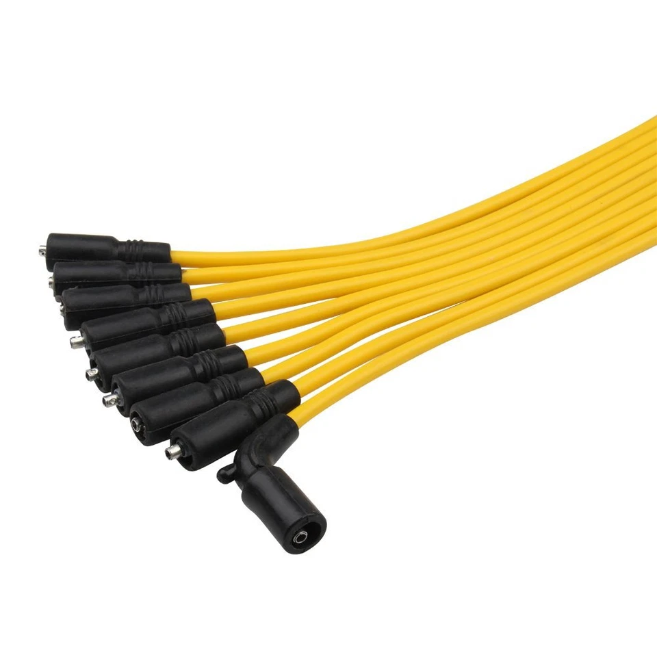 Juego de 9 cables de bujías de 8 mm para Chevy C1500 C2500 C3500 GMC 1996-2003 5,0 L 5,7 L V8 Foto 3 de 4
