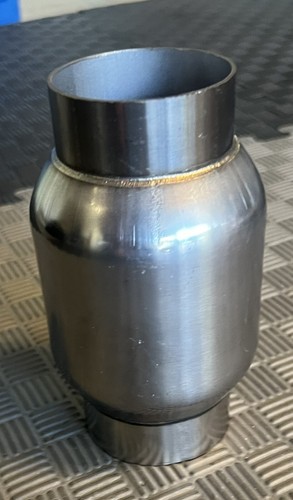 644 Universal Race Exhaust Muffler - 2.5" Inner Dia. | 2.5" Outer Dia. 6.0” Long - Picture 5 of 15