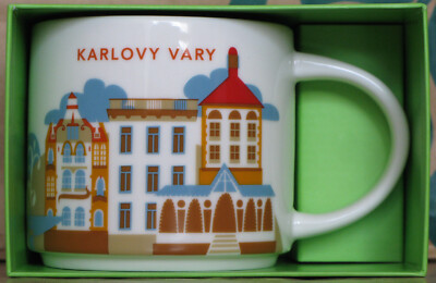 Starbucks You Are Here YAH City Mug Karlovy Vary Karlsbad, 14 oz neu, SKU, OVP