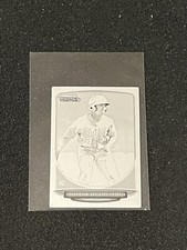Alfredo Escalera Maldonado 2013 Bowman Chrome Black Printing Plate #d 1/1 Royals
