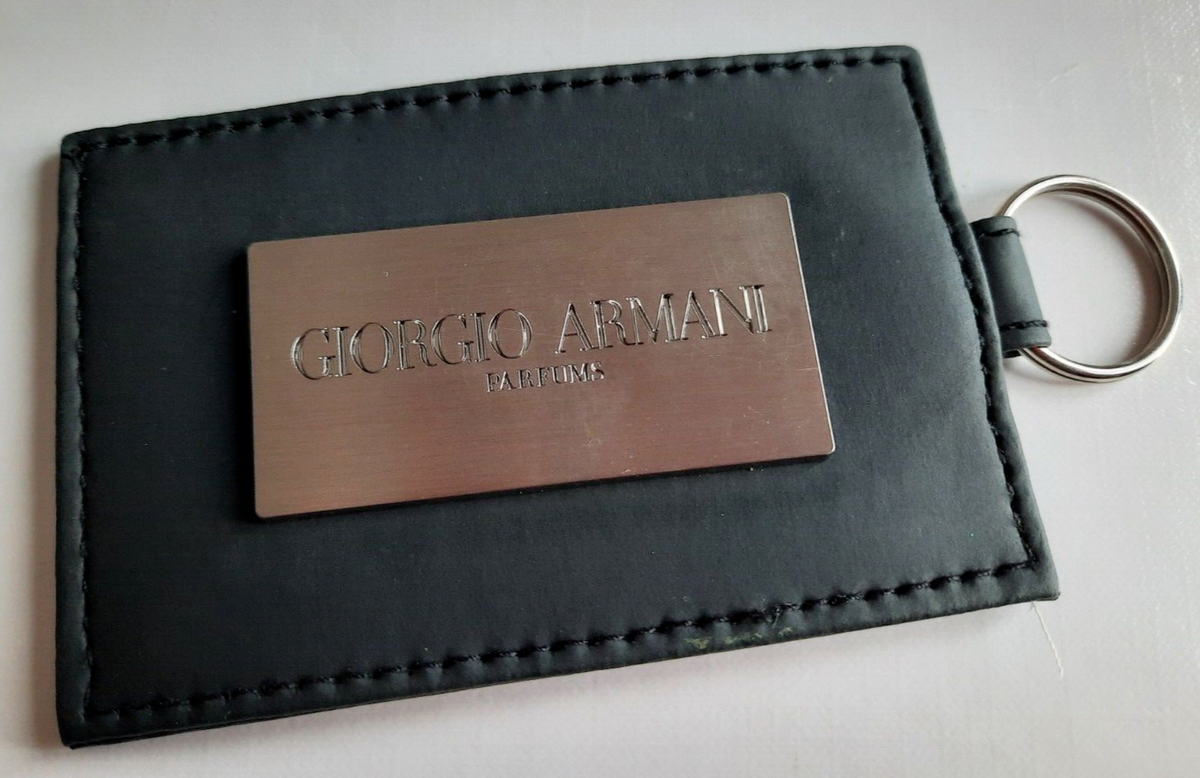 Giorgio Armani Kartenetui Taschenanhänger Schlüsselanhänger
