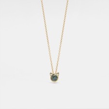 Cat Photo Projection Picture Inside Memorial Necklace in 925 Sterling Silver